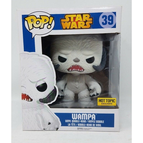 Funko Pop! Star Wars Wampa 39 Hot Topic Exclusive Vinyl Figure Figurine New NOS