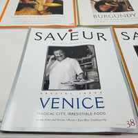 Saveur Magazine 1998 1999 Lot of 5 Editions Issues 28 30 34 38 39 Vintage