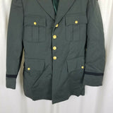 Irving L Wilson US Military Army Uniform Jacket Blazer Sportcoat Mens 41R Green