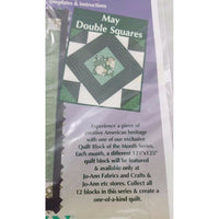 JoAnn My Favorite Things Quilt Block of the Month May 1999 Double Squares Kit