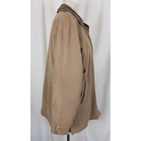 Vintage London Fog Microfiber Brushed Suede All Weather Jacket Coat Womens M