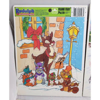 Lot of 6 Frame Tray Puzzles Golden Whitman Disney Raggedy Ann Andy Christmas
