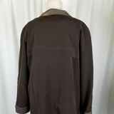 Gallery Petites Rain Trench Coat Long Maxi Womens PL Removable Zip Out Liner