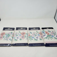 Imperial Sterling Regency Curtina Vintage Floral Wallpaper Border Lot of 4 5 yds