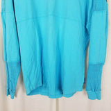 Spirit Jersey America Blue Mesh Long Sleeve T-Shirt Shirt Top Mens S Activewear