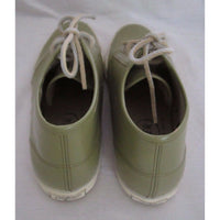 Sperry Top-Sider Get Wet Chukkas Green Leather Boat Deck Hi Top Shoes Mens 11 M