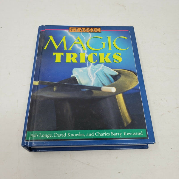 Classic Magic Tricks Hardcover Book Learn How-To 2003 Abracadabra Shazam