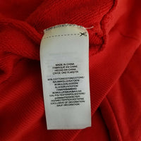 Lauren Ralph Lauren Jersey Knit Funnel Neck Sweatshirt Sweater Womens XS Red
