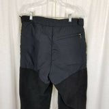 The North Face Denali Black Polartec Fleece Winter Snow Pants Mens L Zip Off Leg