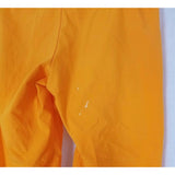 Nike Cropped Parachute Capri Pants Cinch Ankles Womens M Cotton Yellow Orange