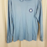 Vineyard Vines Long Sleeve Hooded T-Shirt Mens M Whale Double Sided Screenprint