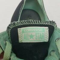 Converse All Star Ox Navy Blue Mint Green Lo Top Fashion Sneakers Shoes Womens 9