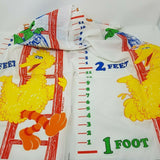Princess Fabrics Sesame Street Fabric Growth Chart Panels Vintage Muppets 503