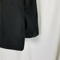 Perry Ellis Portfolio Wool Blend Quilted Peacoat Jacket Car Coat Mens XXL Black