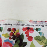 Large Flowers Floral Brother Sister Design Studio Fabric 4+ yards B84-RO-P16
