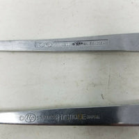HF Mystique Stainless Steel Flatware Silverware Long Dessert Spoons Lot 3 VTG