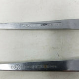 HF Mystique Stainless Steel Flatware Silverware Long Dessert Spoons Lot 3 VTG
