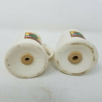 Vintage 1973 Boy Scouts National Jamboree Ceramic Salt & Pepper Shakers America