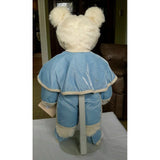 Tilly Collectibles Jamie #218 White Boy Bear Doll 25" Plush Victorian Dressed
