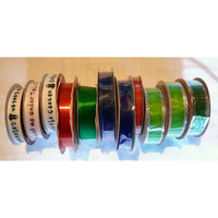 Lot of 11 Holiday Time Inspirations Christmas Ribbon Crafts Some Vinage