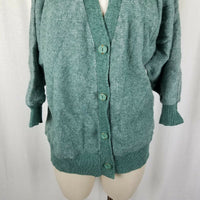 If You Fashion House Wool Blend Cardigan Sweater Womens M Vintage 3/4 Sleeve 50s