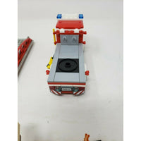 Lego City Fire Truck Engine 07 Fire Fighters Vehicle Minifigures PN60107 Red