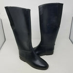 Cadett Tall Black Knee High Riding Boots Equestrian Womens 8 Israel All Weather