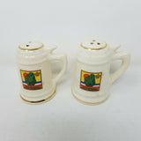 Vintage 1973 Boy Scouts National Jamboree Ceramic Salt & Pepper Shakers America