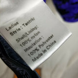 Obermeyer Tantric Reversible 80s Puffer Ski Winter Parka Jacket Womens 12 VTG