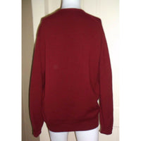 High & Mighty Pure Wool VNeck Pullover Sweater Mens XLT Tall Scotland Vintage
