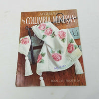 Vintage Afghans by Columbia Minerva Pattern Books 742 Knit Crochet Patterns