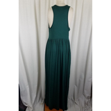 Grecerelle GC Jersey Knit Stretch Fit & Flare Maxi Twirl Tank Dress Womens L