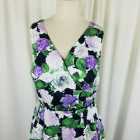 Talbots x Oprah Magazine Hydrangea Fit & Flare Twirl Dress Womens 2 NWT $189