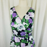 Talbots x Oprah Magazine Hydrangea Fit & Flare Twirl Dress Womens 2 NWT $189