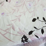 Vintage MARUKYO Kimono Wrap Maxi Robe Purple Made in Japan Asian Cosplay 57” Tie