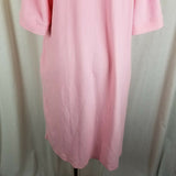 Vanity Fair Midi House Dress Robe Womens M Vintage Mid Century 60s  3/4 Sleeves