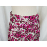 Mexicali Blues Layered Wrap Long Maxi Hippie Boho Silk Skirt Womens L XL Floral