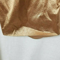 Yoana Baraschi Venetian Gold Metallic Sheen Brocade Pants Womens 8 USA Bronze