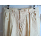 Polo Chinos Authentic Dry Goods Ralph Lauren Yellow Pants Khakis Mens 34 x 27