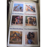 Fine Homebuilding Back Issues Magazines Lot of 6 Entire Year 1996 DIY Remodeling