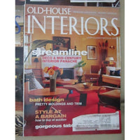 Old House Interiors Back Issues Magazines Lot 6 Entire Year 2009 DIY Remodeling