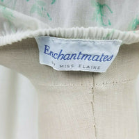 Enchantmates Miss Elaine 2 Piece Dressing Gown Robe Nightgown Womens M Vintage