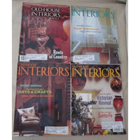 Old House Interiors Back Issues Magazines Lot 4 Entire Year 1997 DIY Remodeling