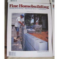 Fine Homebuilding Back Issues Magazines Lot of 6 Entire Year 1997 DIY Remodeling