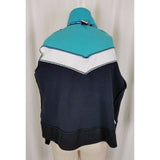 Fila Sports Chevron Striped Zip Through Sweatshirt Tennis Track Jacket Womens XL