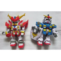 Lot of 2 Transformers Action Figures Bandai 03 China 72503 Red Blue Gundams