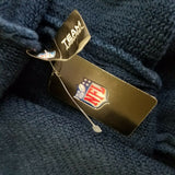 New York Giants NFL Crystal Logo Sweater Knit Poncho Cowl Neck Shawl Cape Hi/Lo