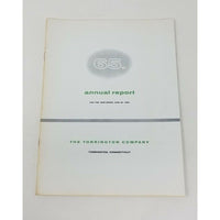 1963 Torrington Company Annual Report Shareholders Year End Financials 65th Year