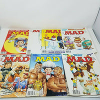 MAD MAGAZINE LOT 1990 7 Pieces / Magazines Vintage Good 292-298 Lot 1990's 90s