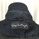 Vintage Giorgio Sant Angelo Wool Double Breasted Blazer Jacket Womens 12 80s